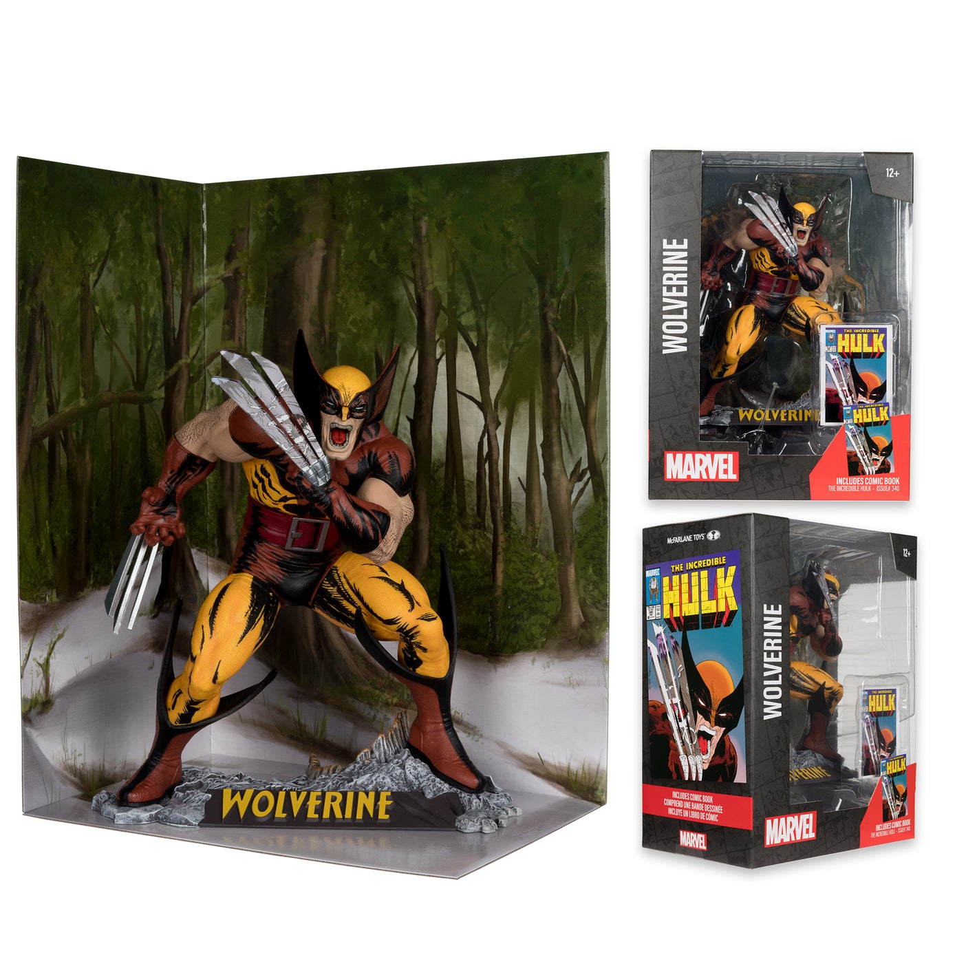 MCFARLANE TOYS - MARVEL WAVE 2 - WOLVERINE HULK #340 1/6 SCALE FIGURE