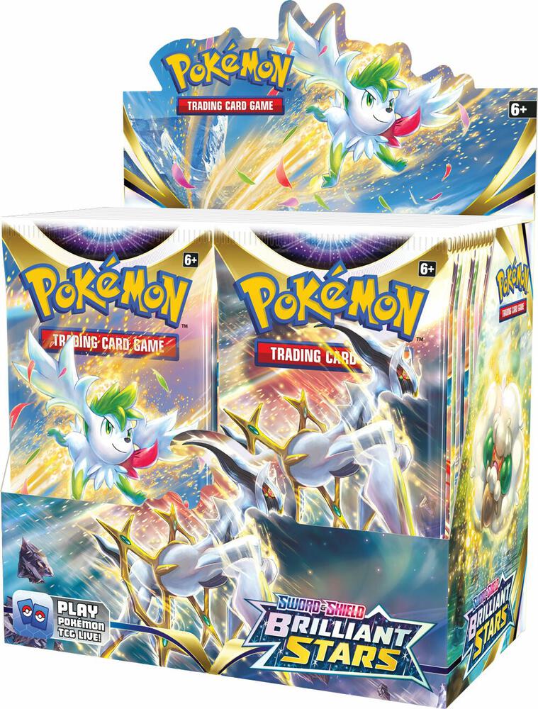 POKEMON TCG - BRILLIANT STARS - BOOSTER BOX (36 PACKS)