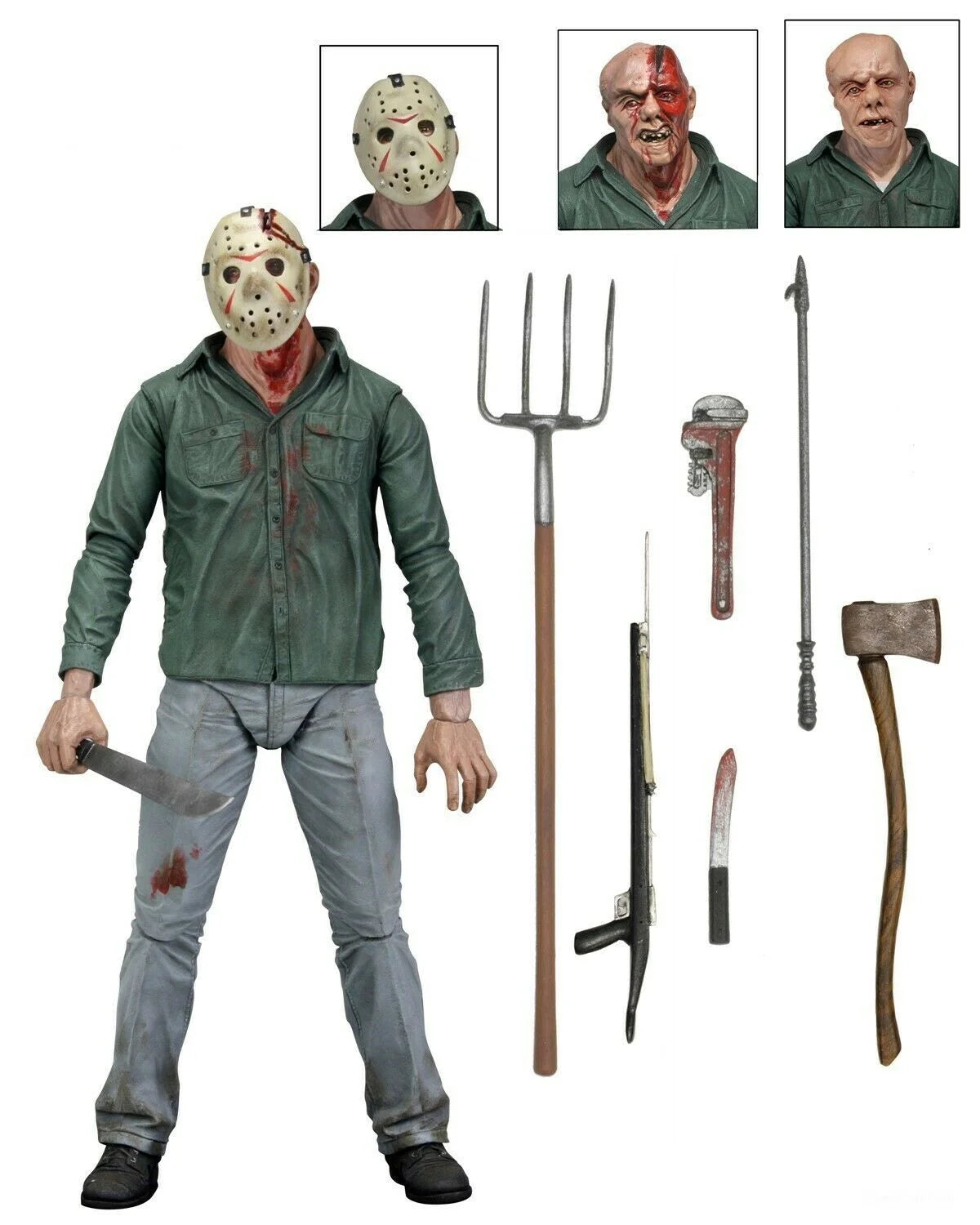NECA - FRIDAY THE 13TH PT 3 - ULTIMATE JASON VORHEESE