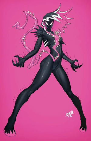 KING IN BLACK GWENOM VS CARNAGE #1 DAVID NAKAYAMA VIRGIN VARIANT