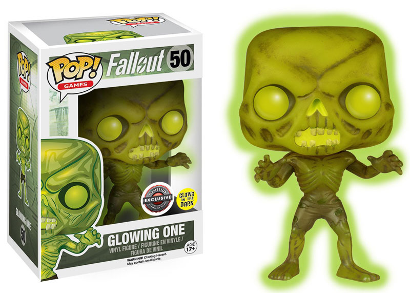 FUNKO POP! - FALLOUT - GLOWING ONE - GID GAMESTOP EX