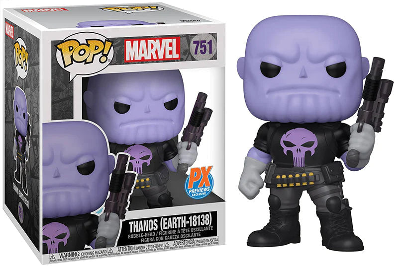 FUNKO POP! - MARVEL - THANOS (EARTH 18138) PX EXCLUSIVE (10 INCH)