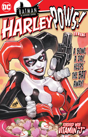 BATMAN THE ADVENTURES CONTINUE #3 (OF 6) HARLEY POWS CEREAL BOX DNA VARIANT
