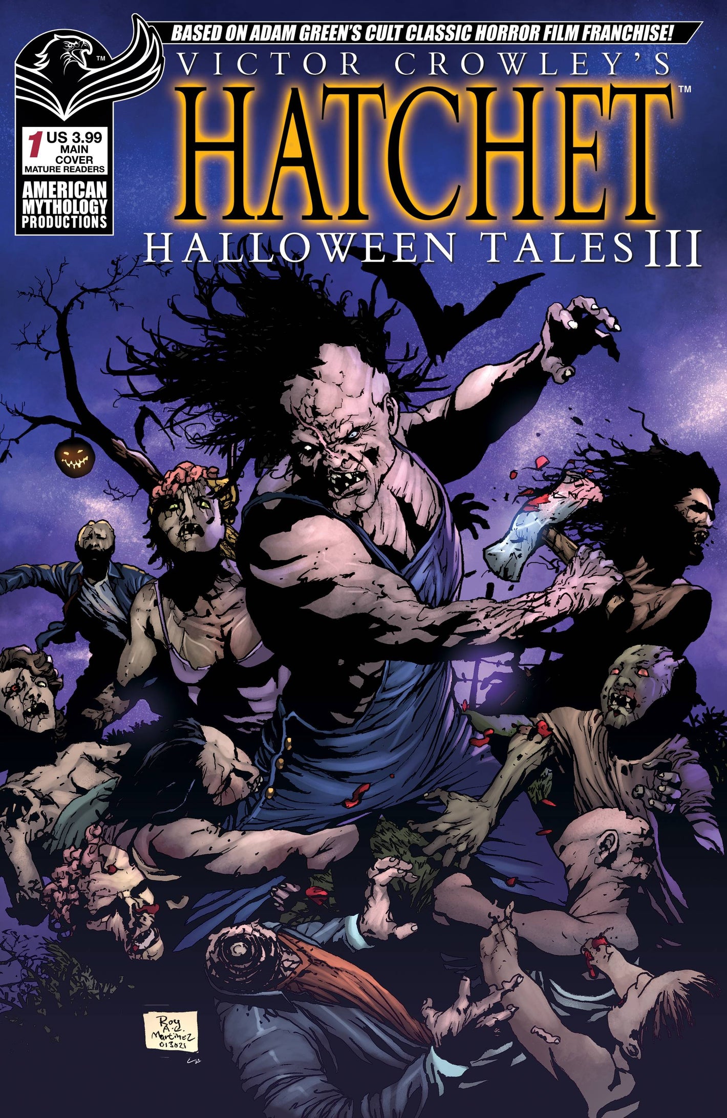 VICTOR CROWLEY HATCHET HALLOWEEN III #1 CVR A DEAD RISE