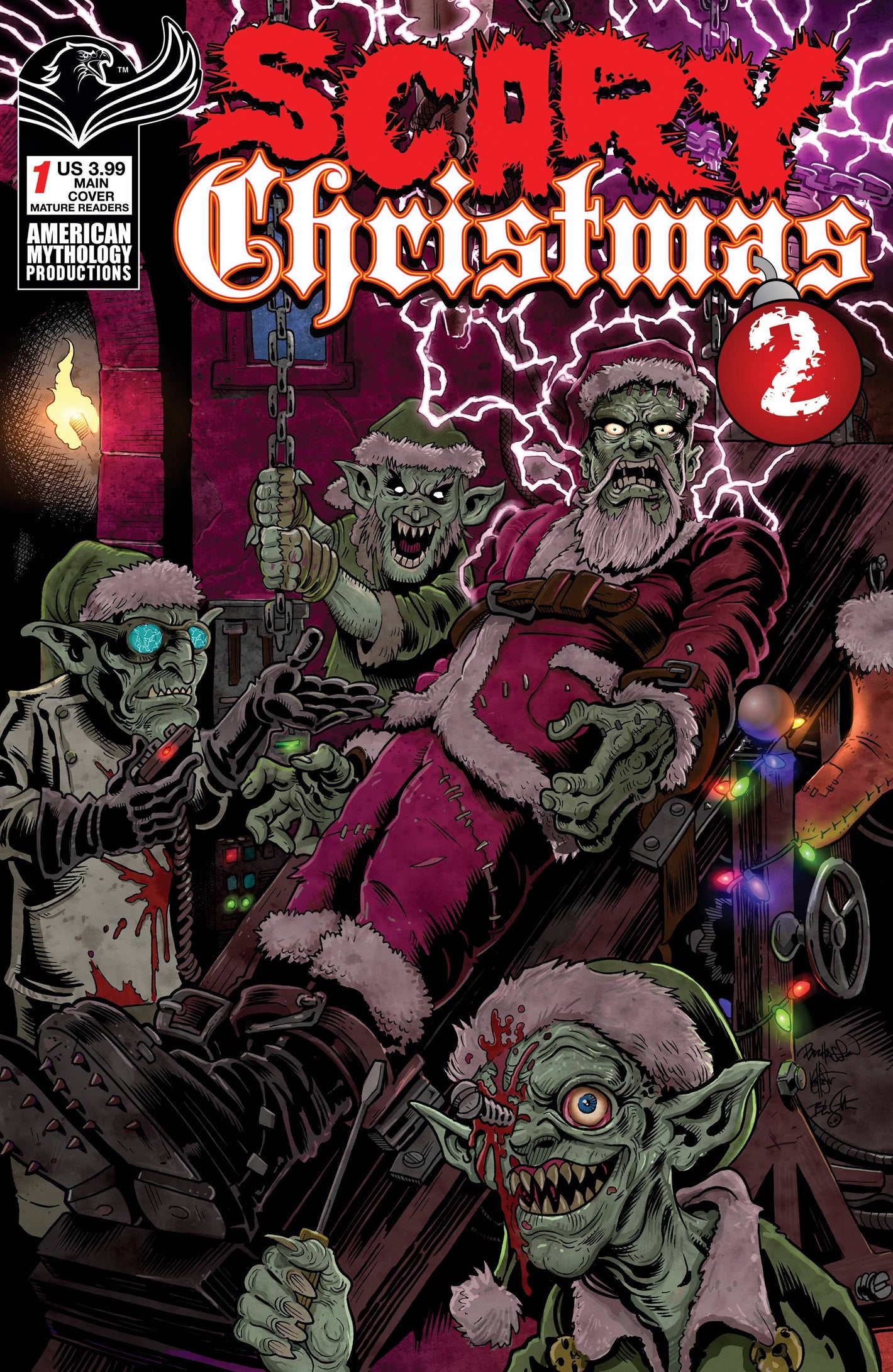 SCARY CHRISTMAS VOL 2 #1 CVR A HASSON & HAESER  (MR)