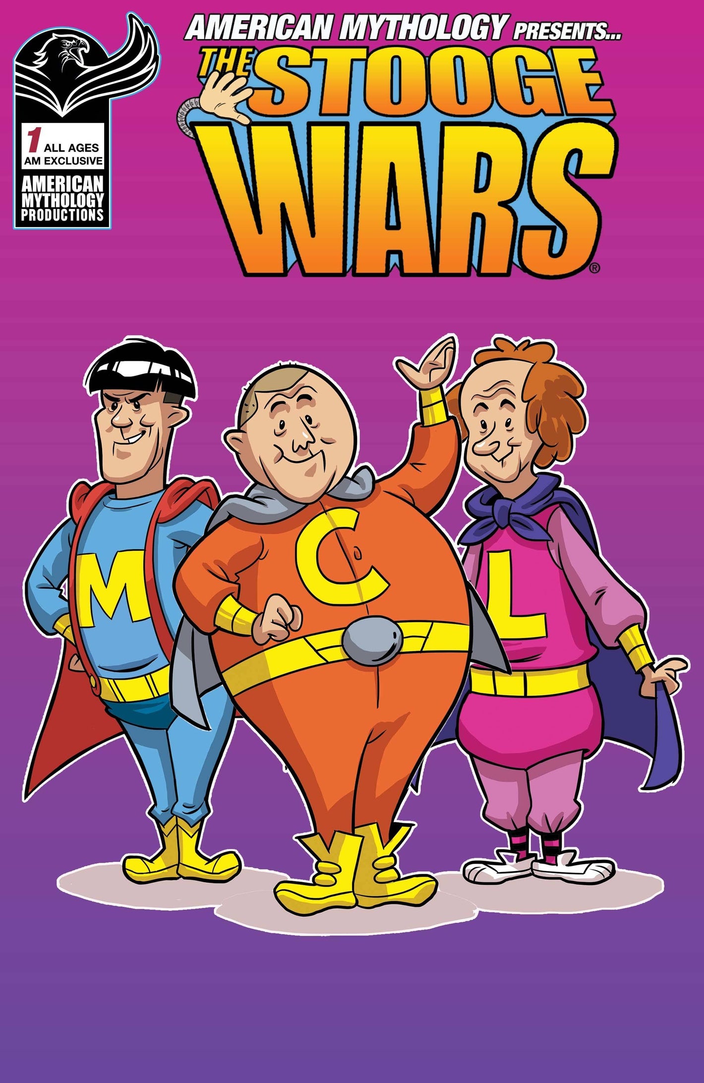 ROBONIC STOOGES: STOOGE WARS #1 AM EXCLUSIVE CVR D