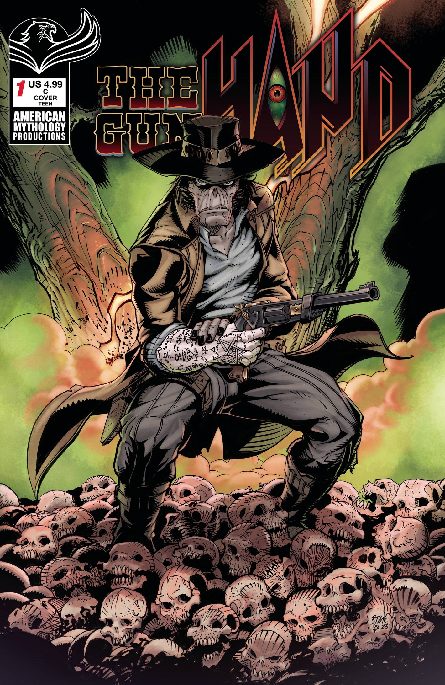 GUNHAND #1 CVR C MCLAIN JR