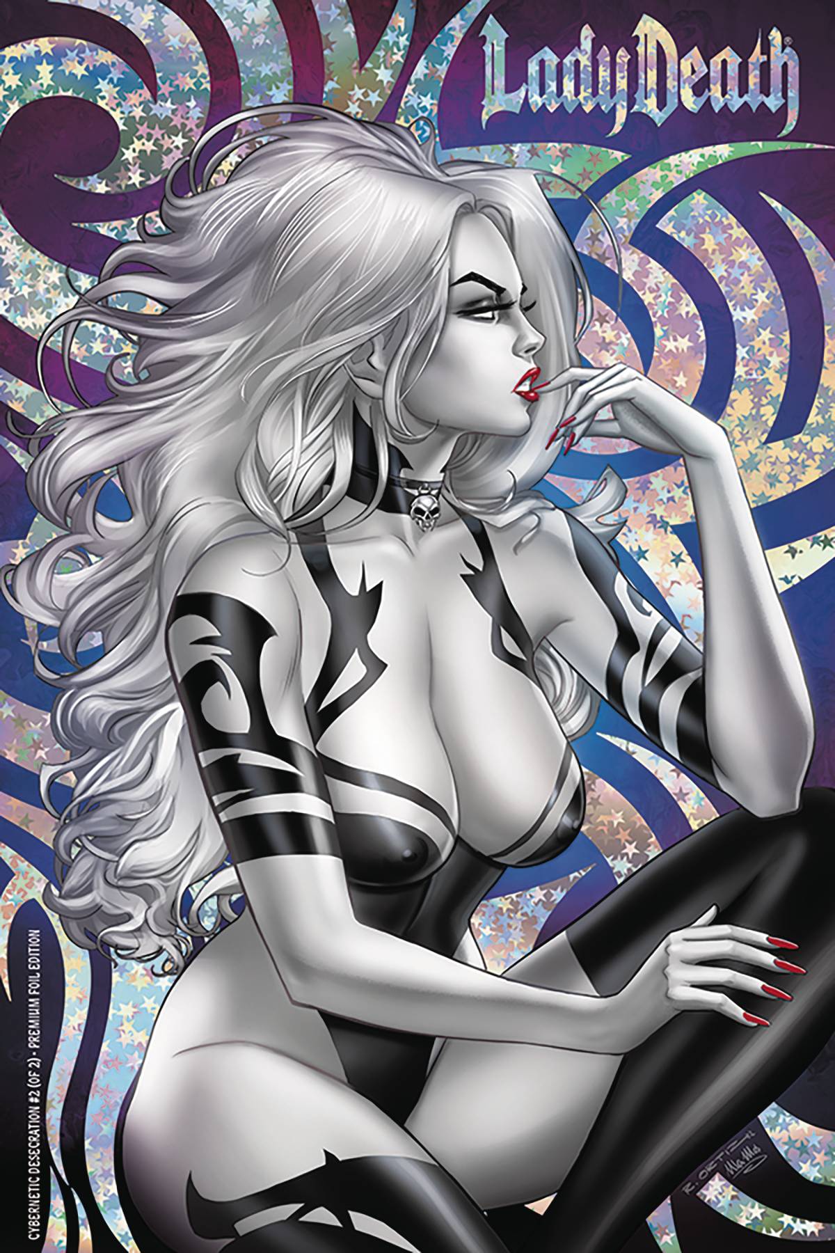 LADY DEATH CYBERNETIC DESECRATION #2 (OF 2) CVR C RICH ORTIZ