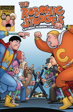 ROBONIC STOOGES SATURDAY MORNING CARTOONS #1 CVR A SHANOWER