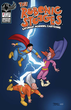 ROBONIC STOOGES SATURDAY MORNING CARTOONS #1 CVR B FRIDOLFS