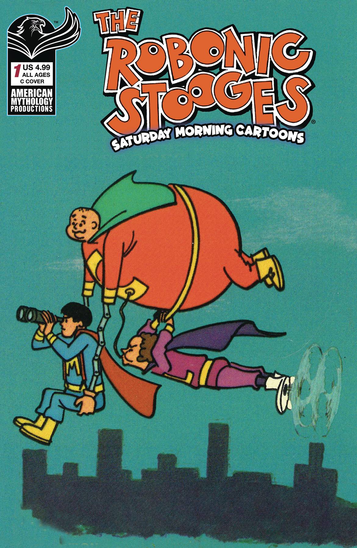 ROBONIC STOOGES SATURDAY MORNING CARTOONS #1 CVR C CARTOON