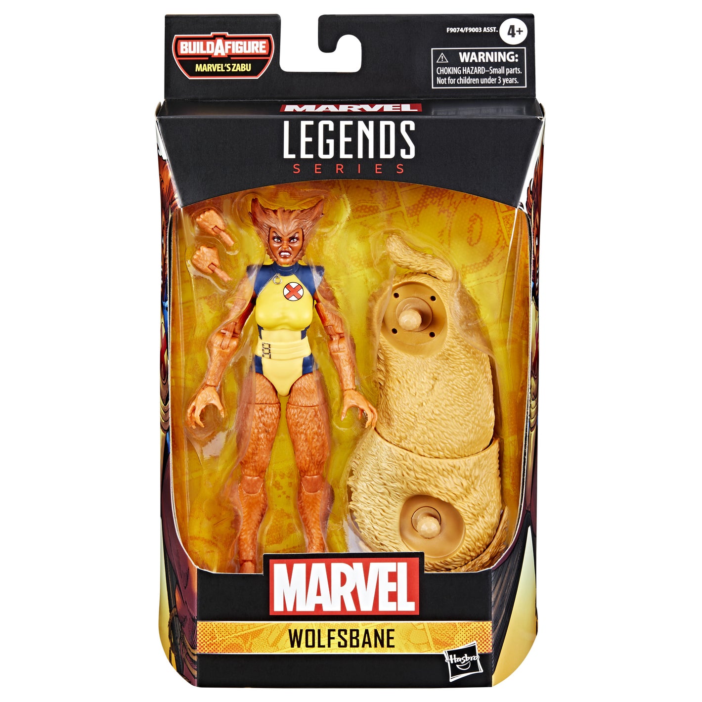 MARVEL LEGENDS - ZABU BAF WAVE - WOLFSBANE