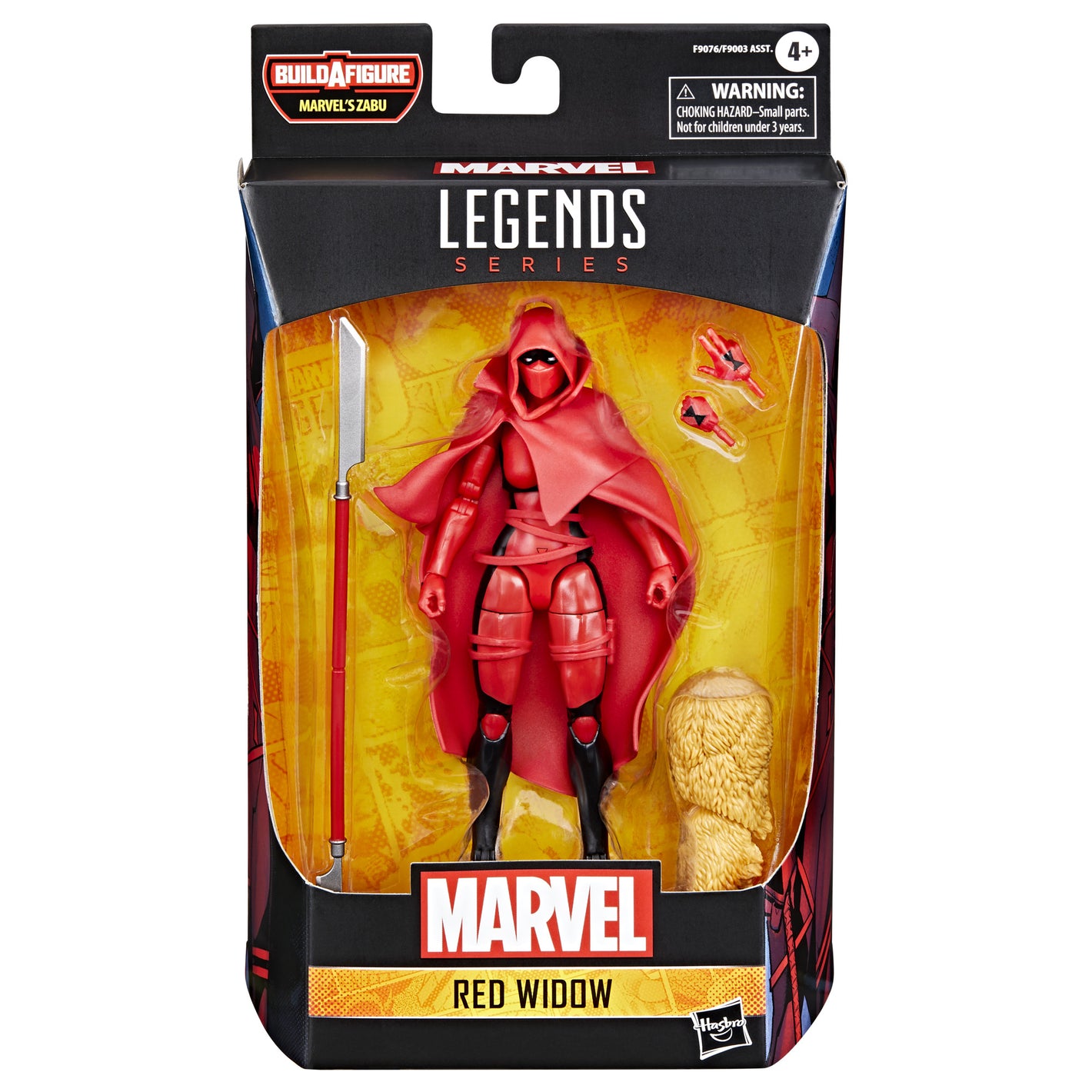 MARVEL LEGENDS - ZABU BAF WAVE - RED WIDOW