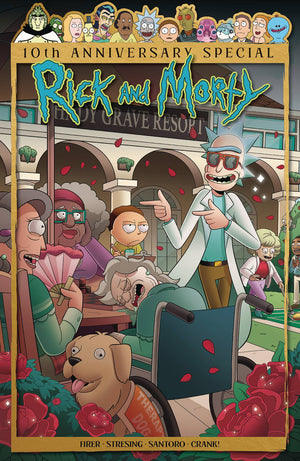RICK AND MORTY 10TH ANNI SPECIAL #1 CVR C BLAKE (MR)