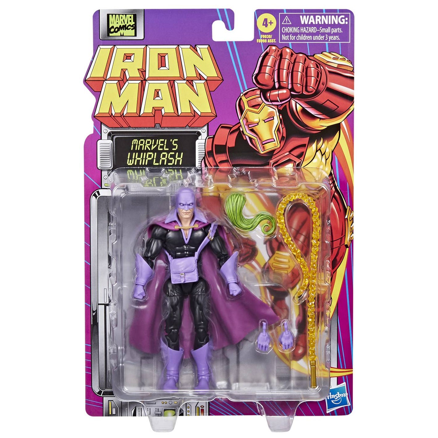 MARVEL LEGENDS - RETRO IRON MAN WAVE 1 - WHIPLASH