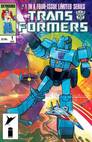 TRANSFORMERS #1 40TH ANNV ED (ONE-SHOT) CVR B WARD