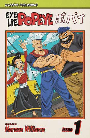 EYE LIE POPEYE #1 CVR F CALERO HOMAGE