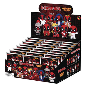 DEADPOOL SERIES6 24PC 3D FOAM BAG CLIP DS (MAR248341) (C: 1-