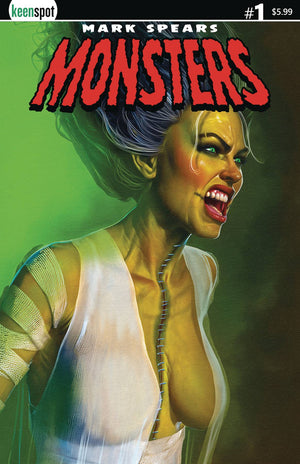 MARK SPEARS MONSTERS #1 CVR E BRIDEZILLA