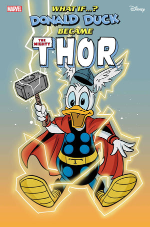 WHAT IF DONALD DUCK BECAME THOR #1 NOTO VAR