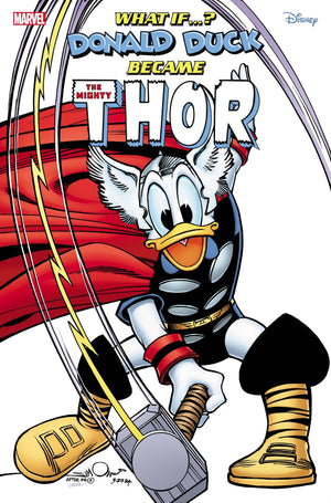 WHAT IF DONALD DUCK BECAME THOR #1 WALT SIMONSON VAR