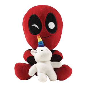 DEADPOOL WITH UNICORN PHUNNY PLUSH (NET) (APR248221) (C: 1-1