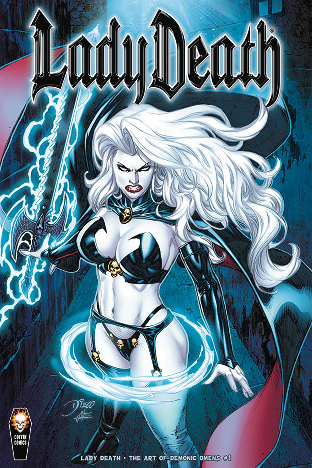 LADY DEATH ART OF DEMONIC OMENS ONESHOT (MR)