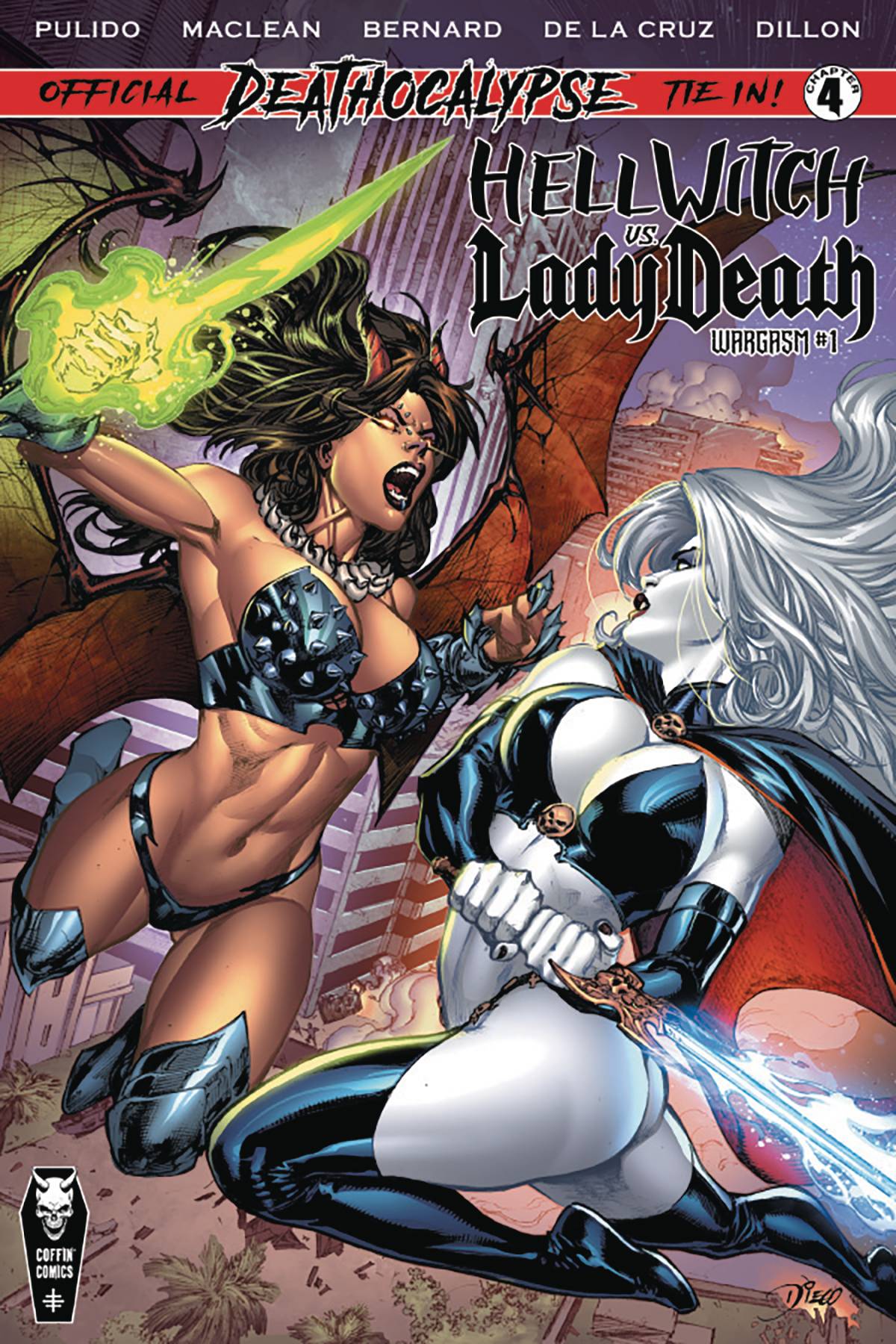 HELLWITCH VS LADY DEATH WARGASM #1 PREMIERE ED (MR)