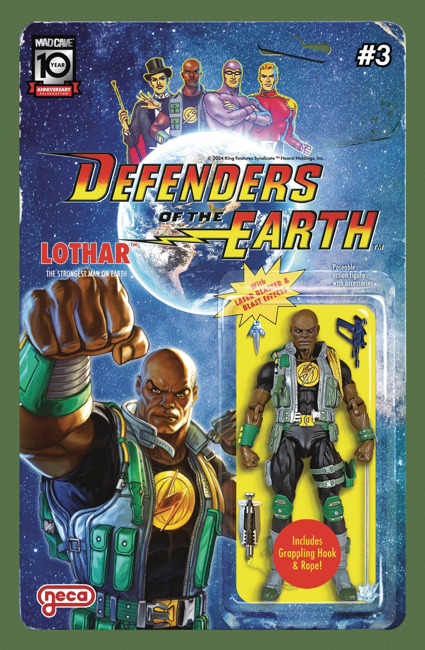 DEFENDERS OF THE EARTH #3 (OF 8) CVR B DJORDJE DJOKOVIC