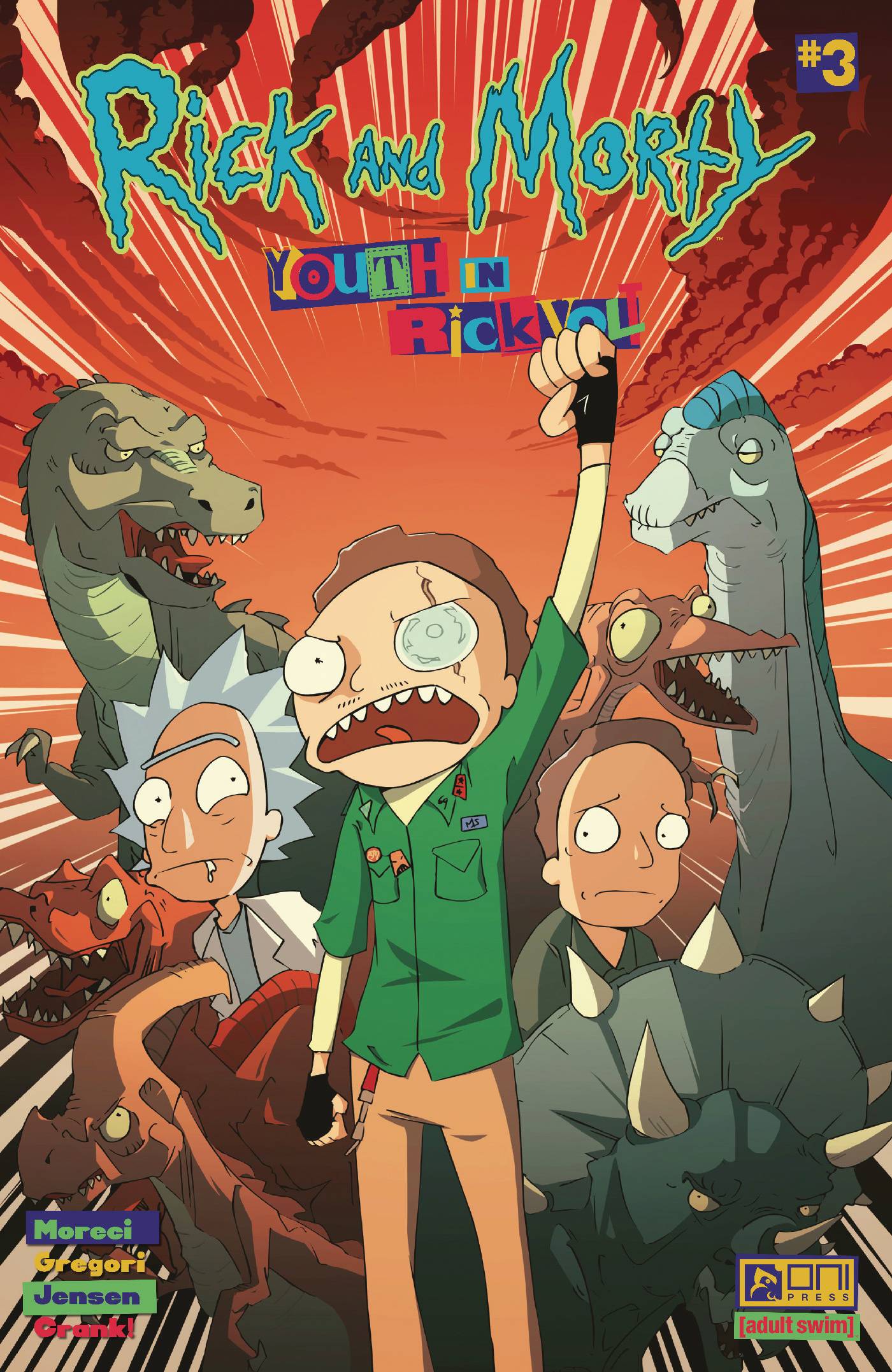 RICK AND MORTY YOUTH IN RICKVOLT #3 CVR B HIROI DE (MR)