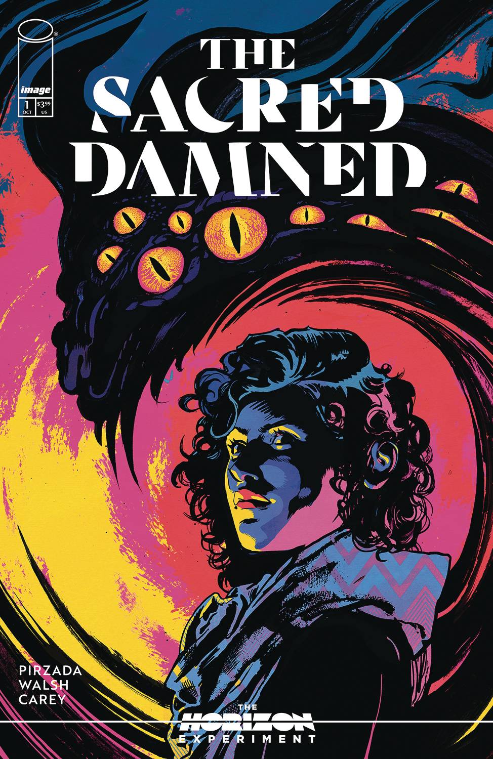 HORIZON EXPERIMENT SACRED DAMNED #1 (OF 5) CVR A WALSH