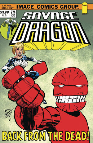 SAVAGE DRAGON #274 CVR B LARSEN (MR)