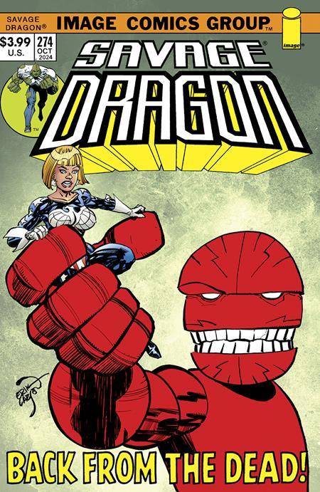 SAVAGE DRAGON #274 CVR B LARSEN  (MR)