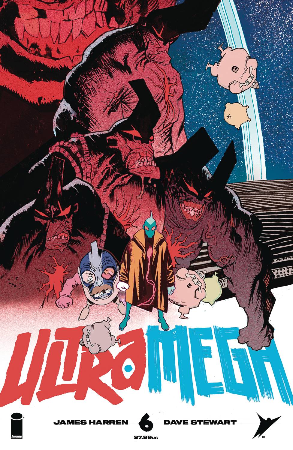 ULTRAMEGA BY JAMES HARREN #6 CVR A HARREN & STEWART (MR)