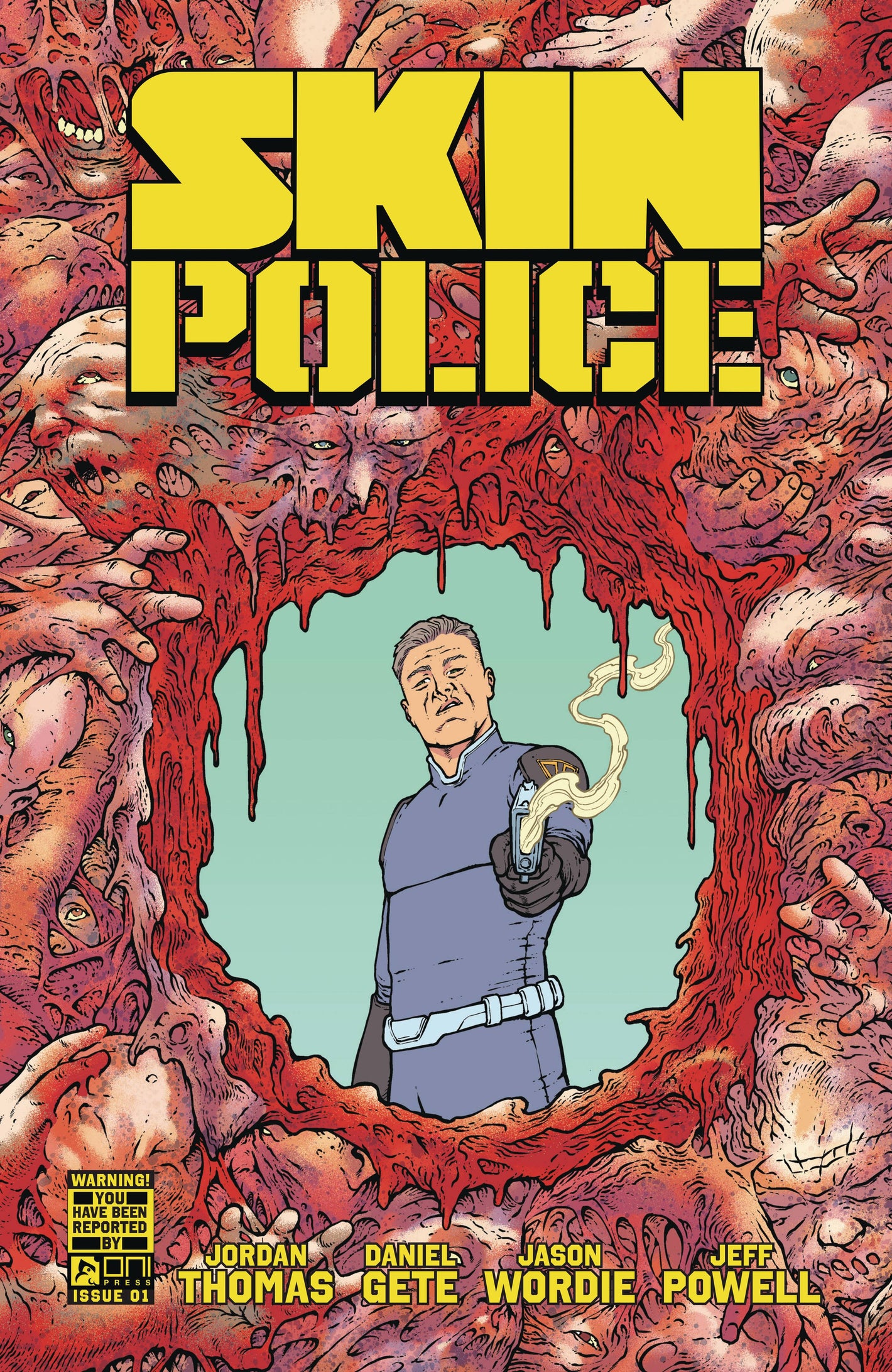 SKIN POLICE #1 (OF 4) CVR A GETE & WORDIE