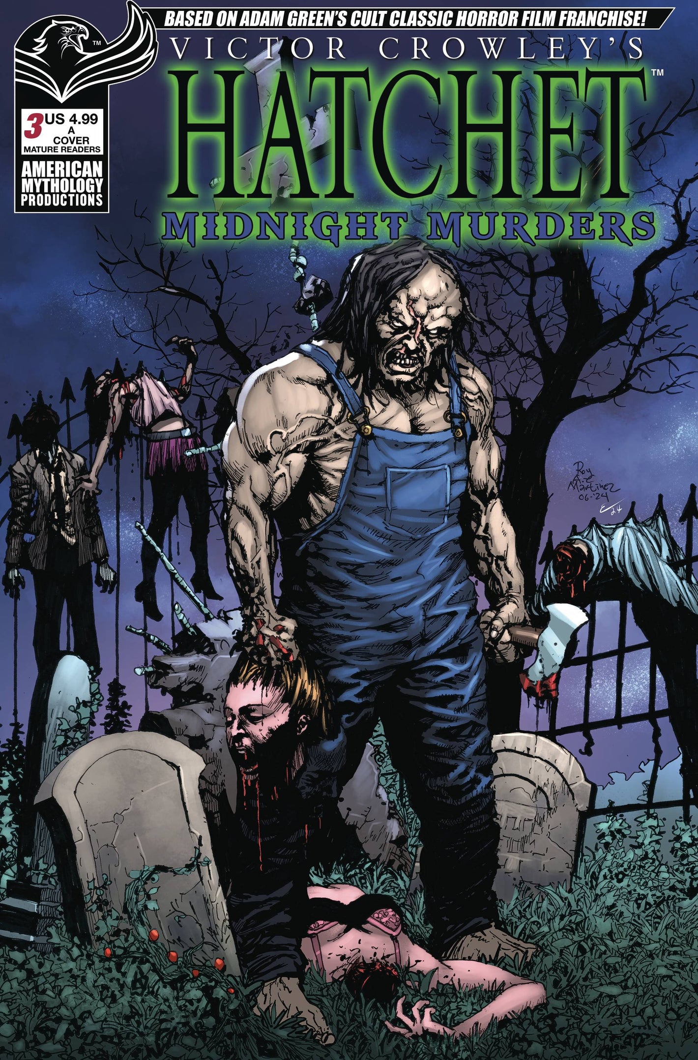 HATCHET MIDNIGHT MURDERS #3 CVR A MARTINEZ