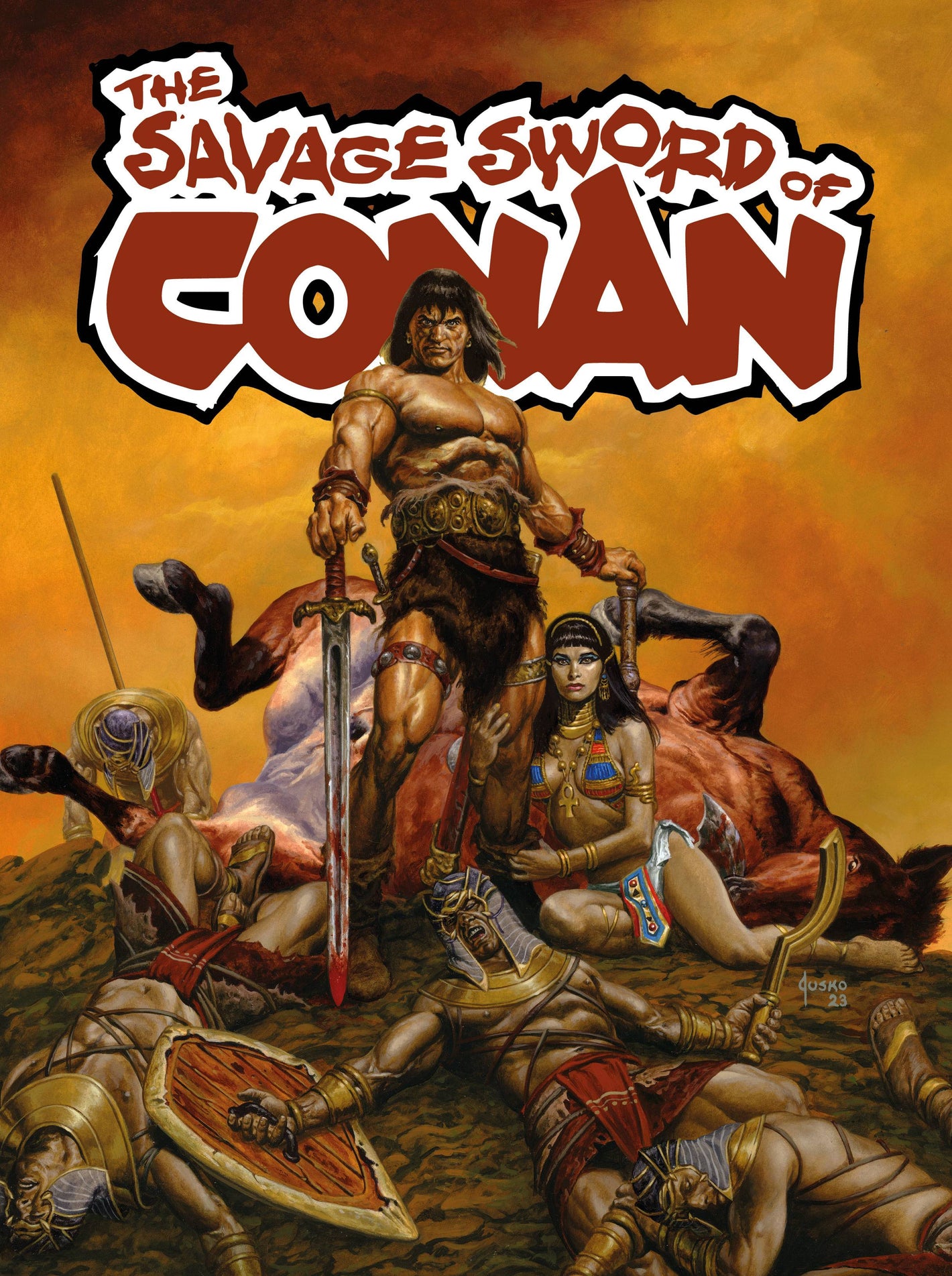 SAVAGE SWORD OF CONAN #1 (OF 6) SDCC EXC FOIL JUSKO