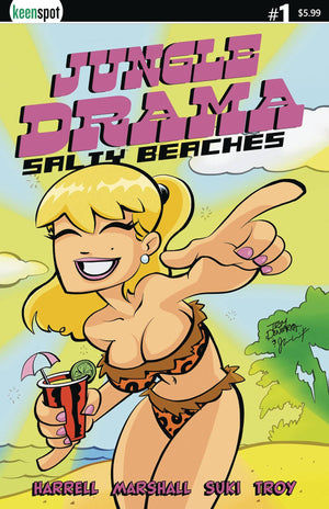 JUNGLE DRAMA SALTY BEACHES #1 CVR D TROY DONGARRA