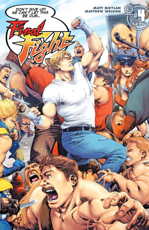 FINAL FIGHT #4 (OF 4) CVR A WELDON