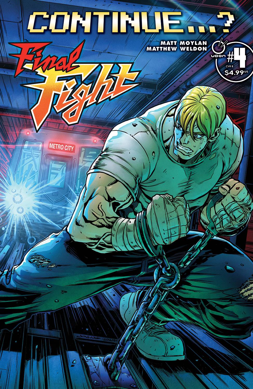 FINAL FIGHT #4 (OF 4) CVR B JOE NG