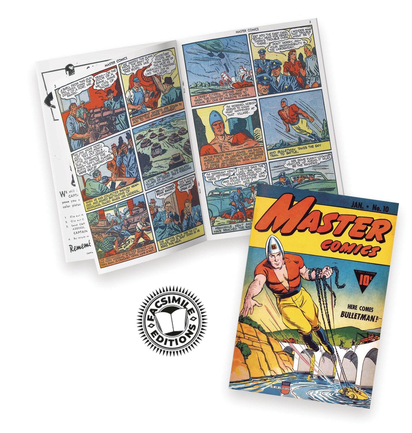 PS ARTBOOKS MASTER COMICS FACSIMILE ED #10