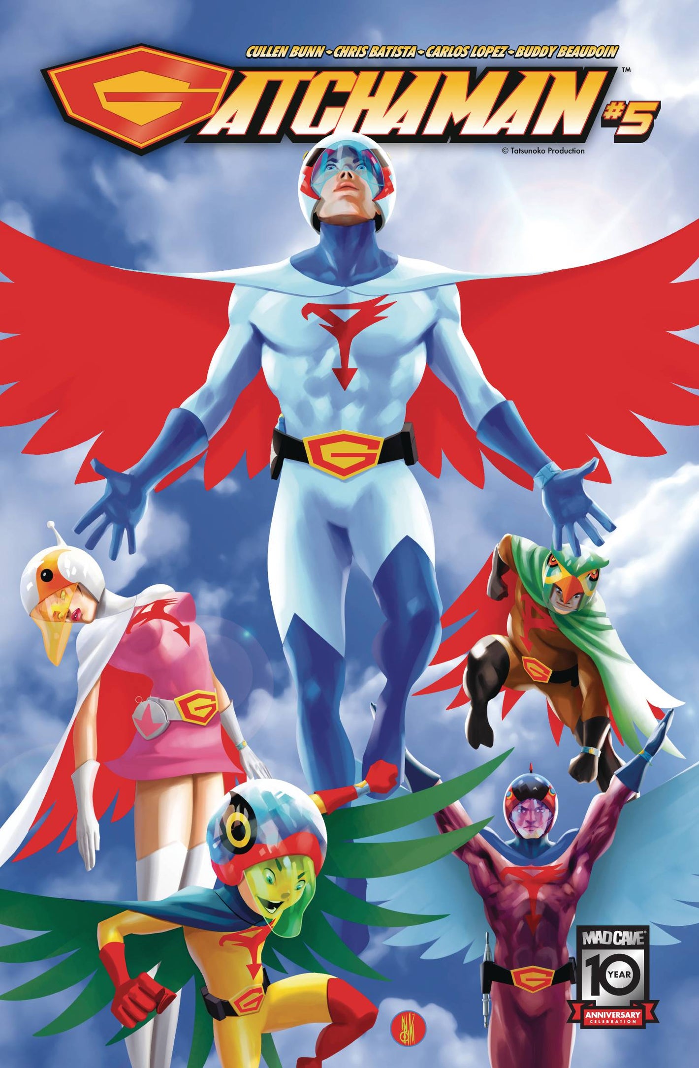 GATCHAMAN #5 CVR A INAKI MIRANDA