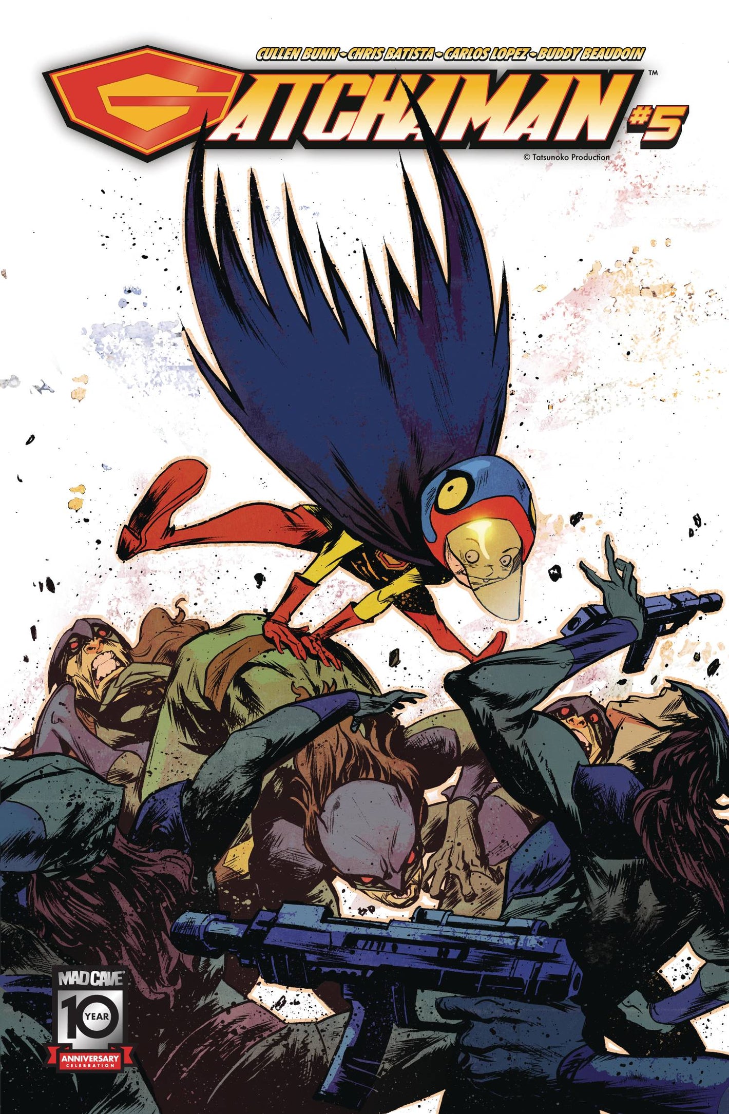 GATCHAMAN #5 CVR B SANFORD GREENE CONNECTING