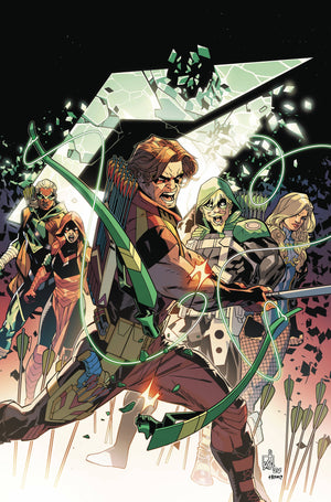 GREEN ARROW #350 CVR B SEAN IZAAKSE