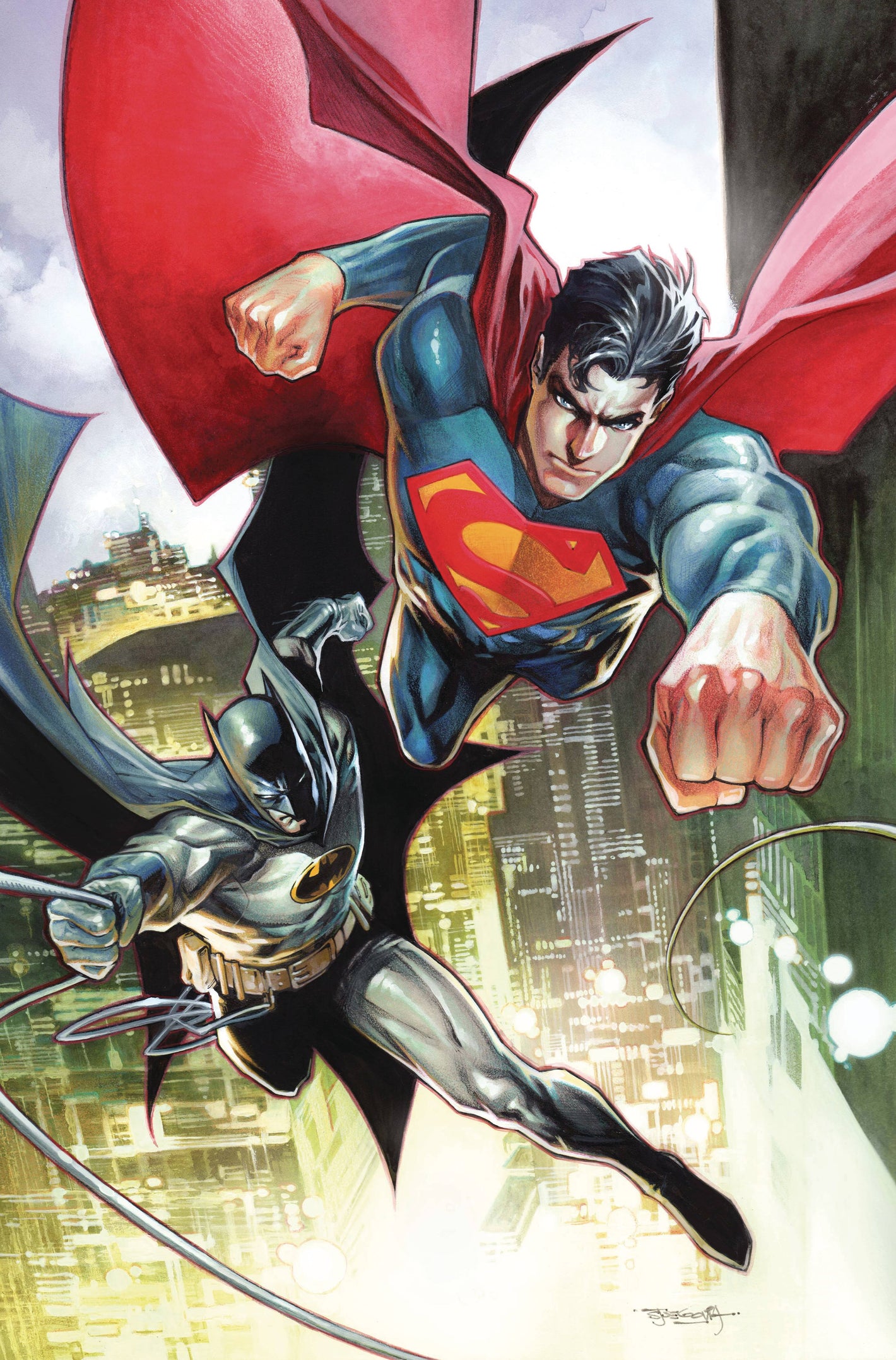 BATMAN SUPERMAN WORLDS FINEST #32 CVR B STEPHEN SEGOVIA