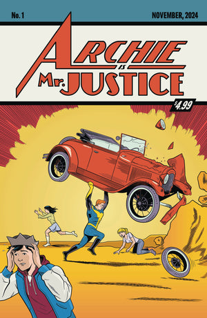 ARCHIE IS MR JUSTICE #1 (OF 4) CVR C MATT TALBOT