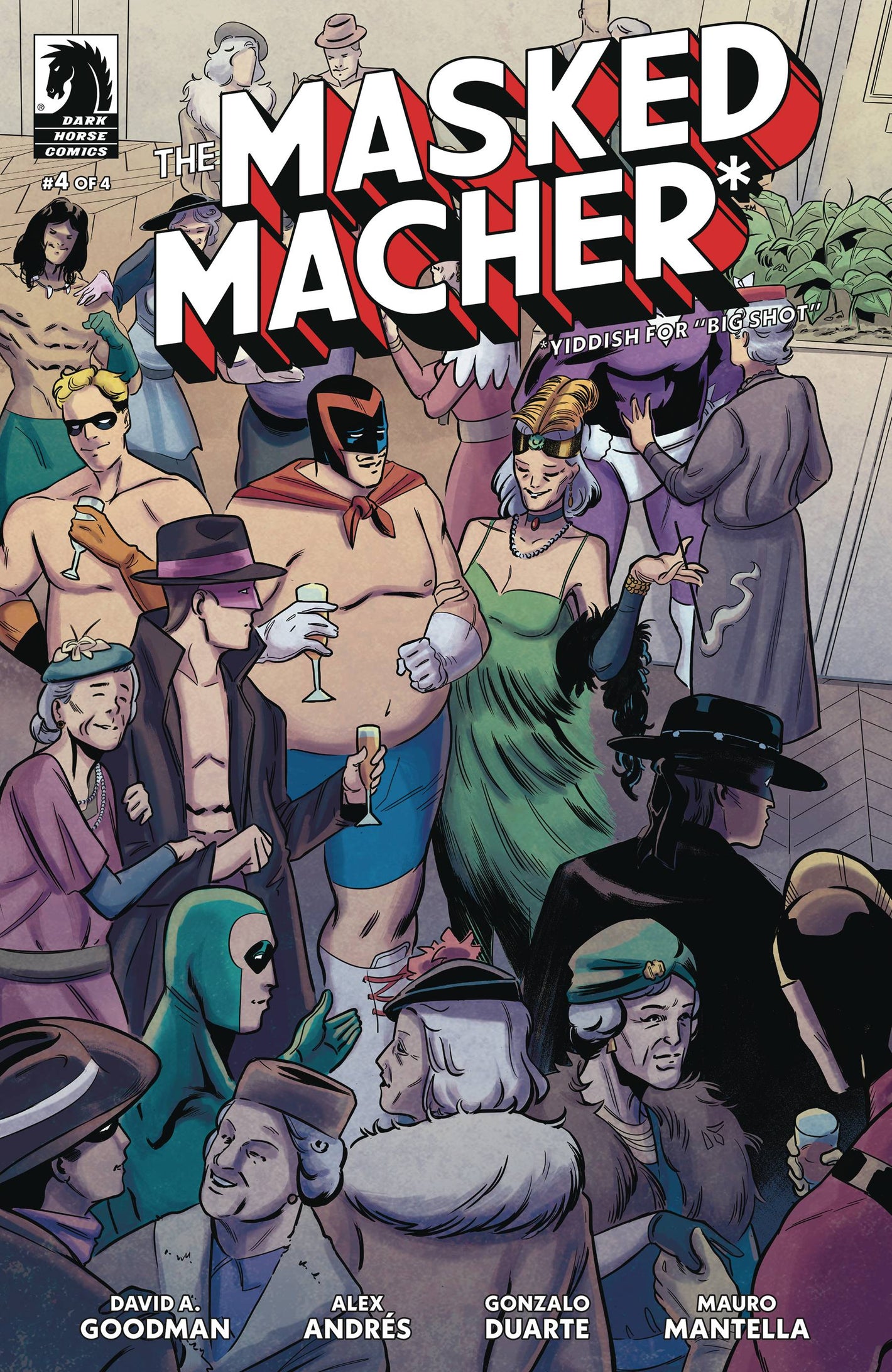 MASKED MACHER #4 (MR)