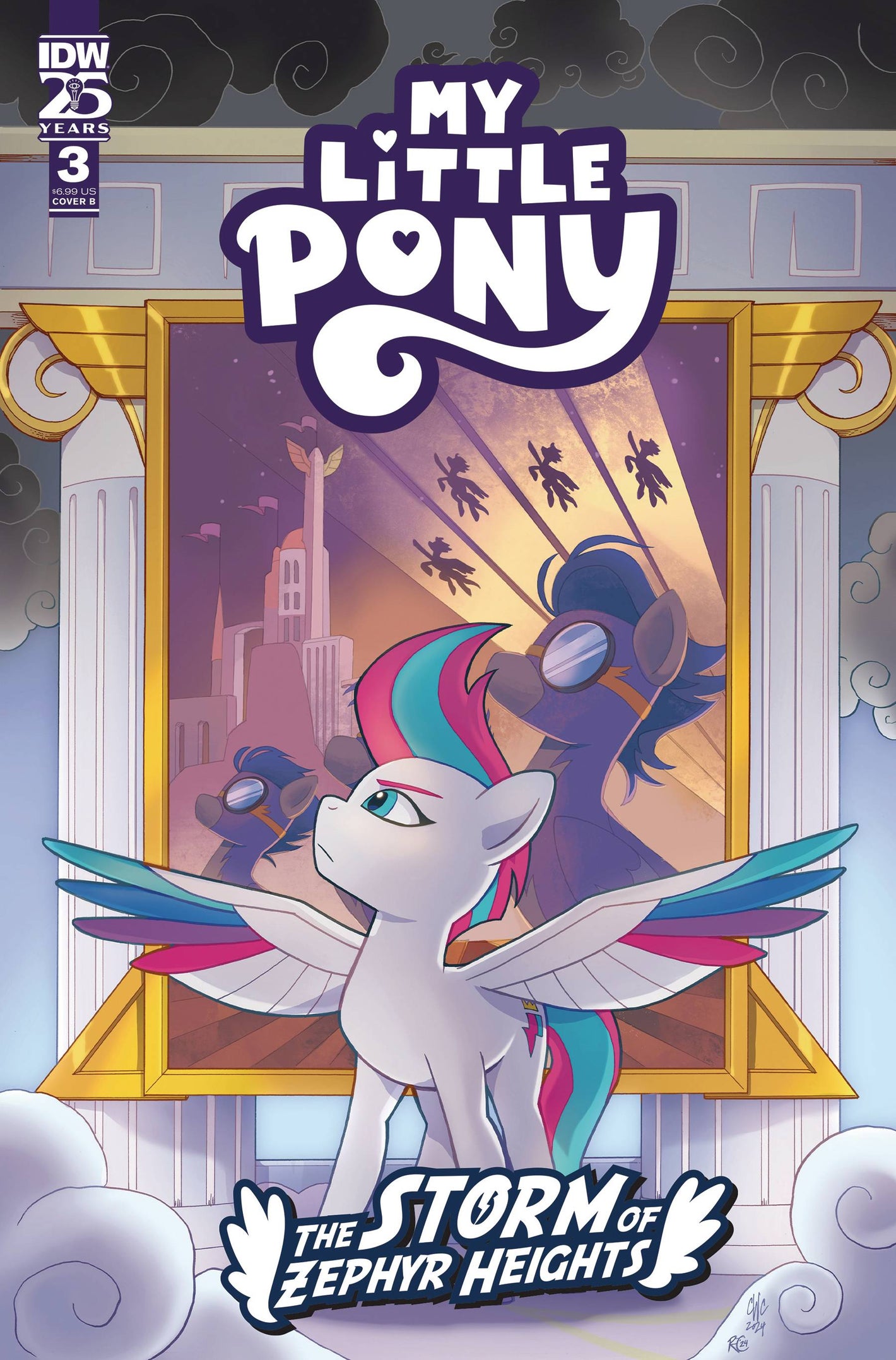 MLP STORM OF ZEPHYR HEIGHTS #3 CVR B COLLER