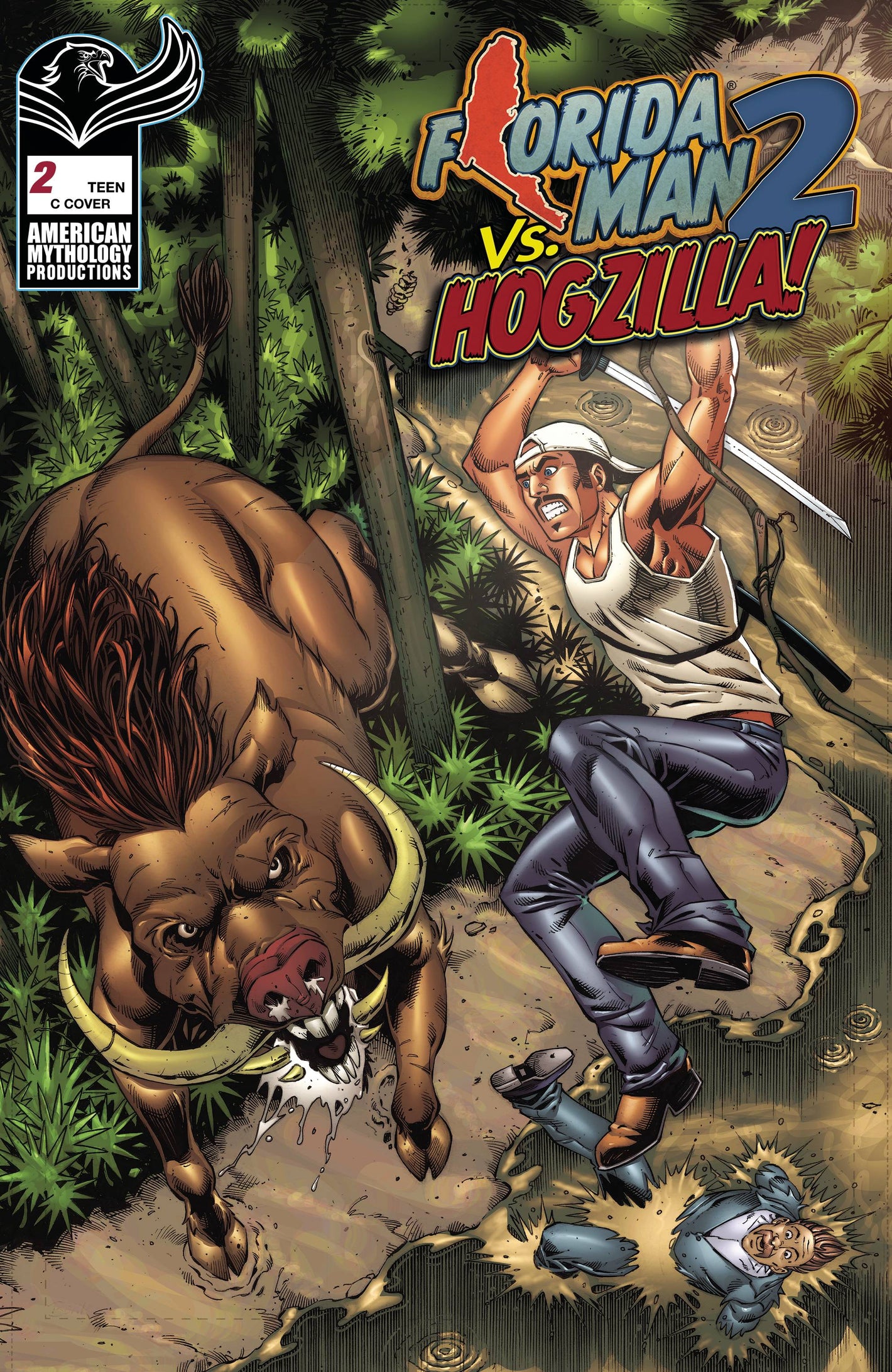 FLORIDA MAN VS HOGZILLA #2 CVR C FOC