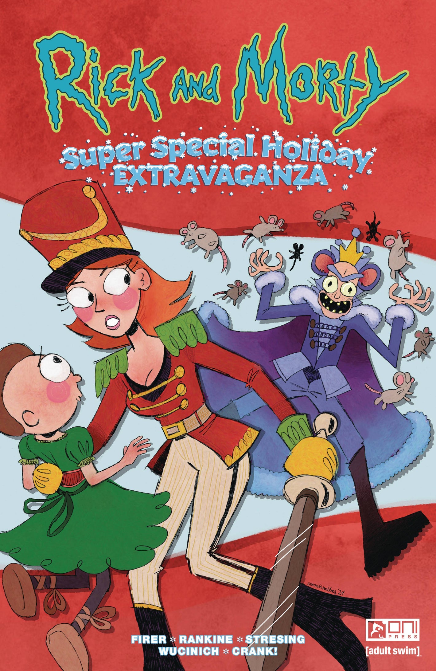 RICK AND MORTY SUPER SPECIAL HOLIDAY EXTRAVAGANZA #1 CVR B (MR)